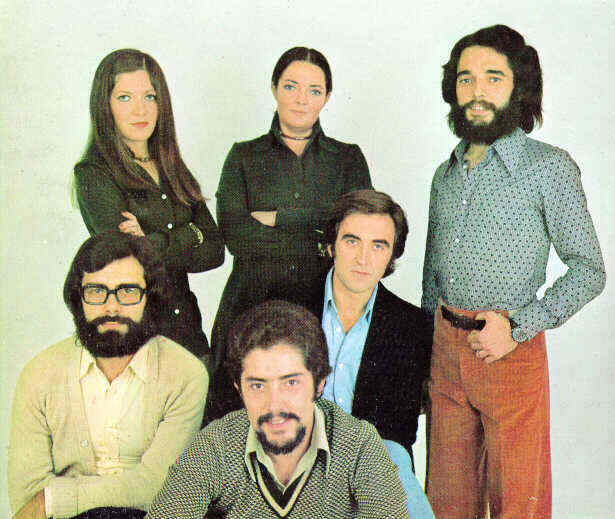 El grupo musical español Mocedades. Fuente: http://www.paraules.org/mocedades.html