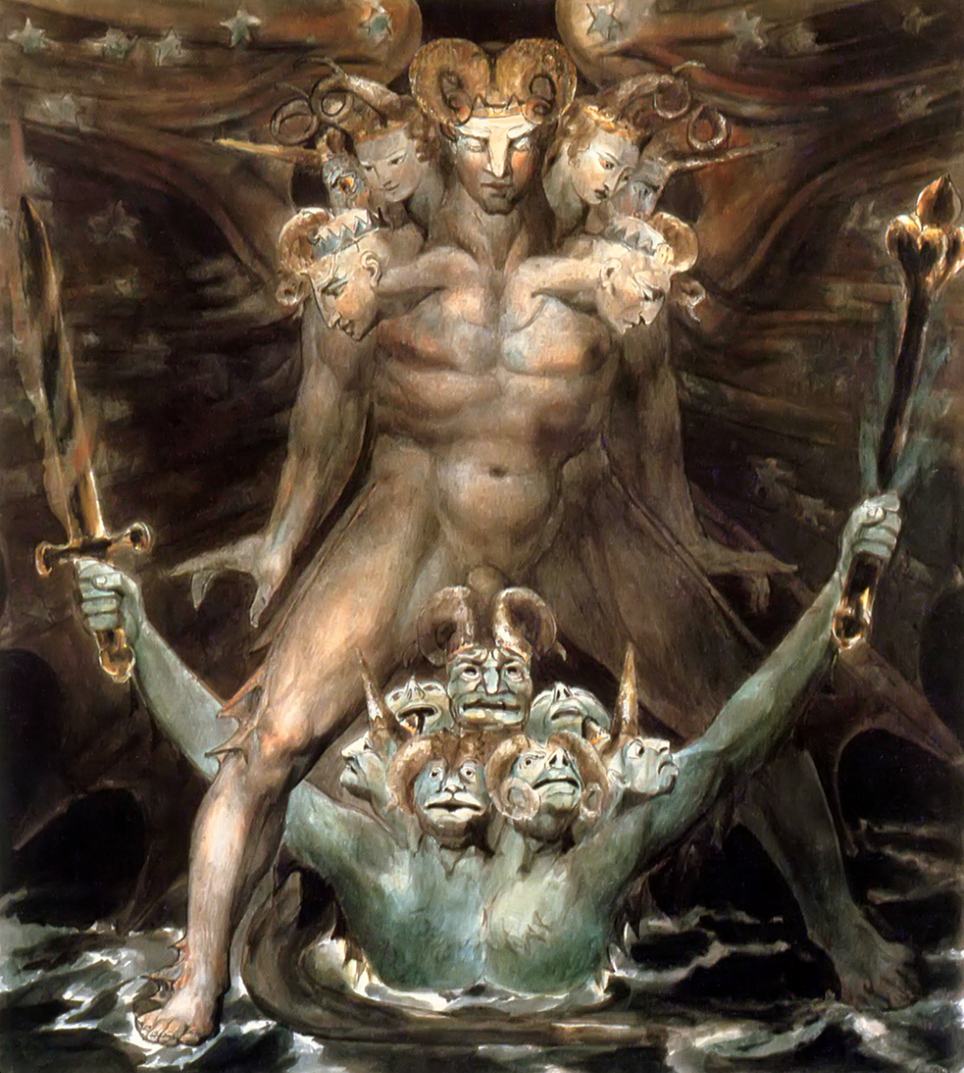 Dragón de siete cabezas