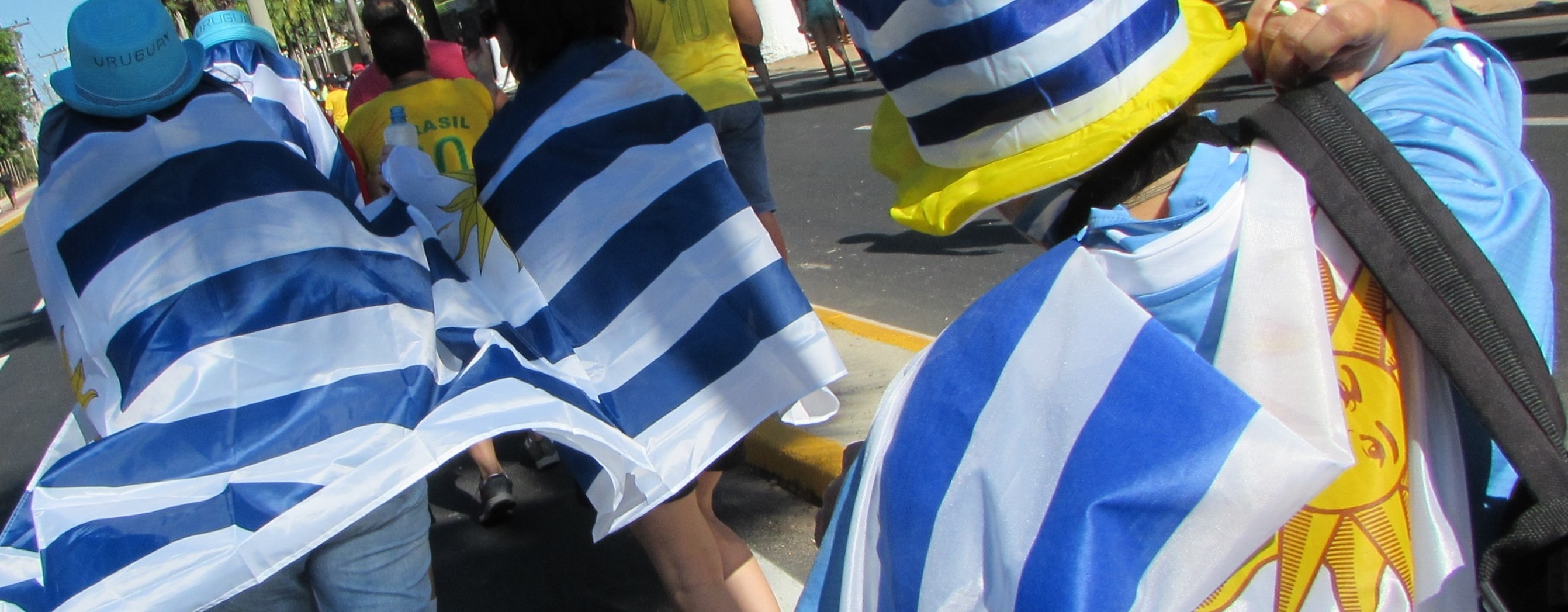 ¡Se colgó la bandera, nomá’!