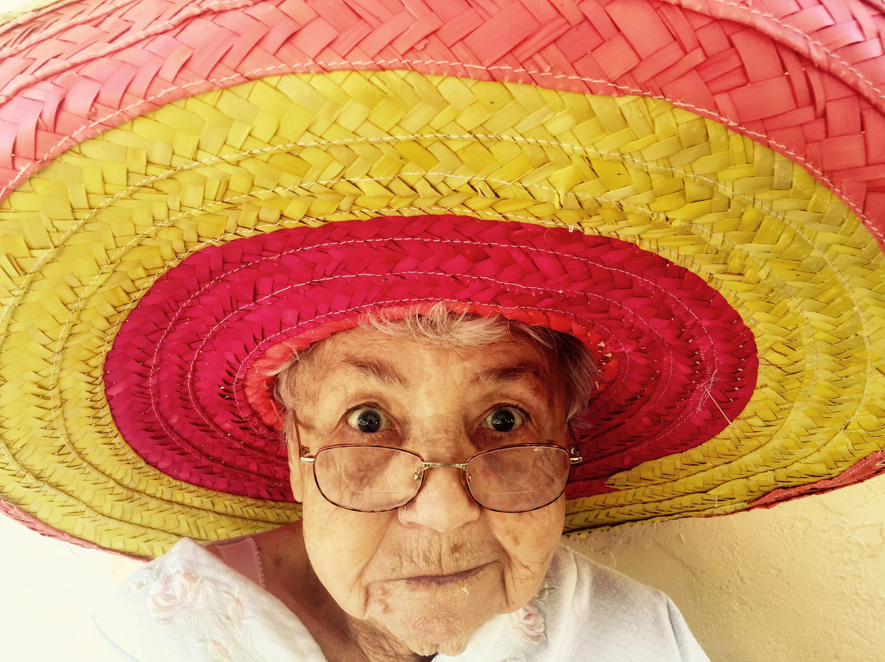 Hermanas muy ancianas
