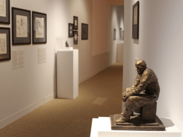 La máscara mortuoria de Dostoievski en el Museo Ruso de&nbsp;Málaga