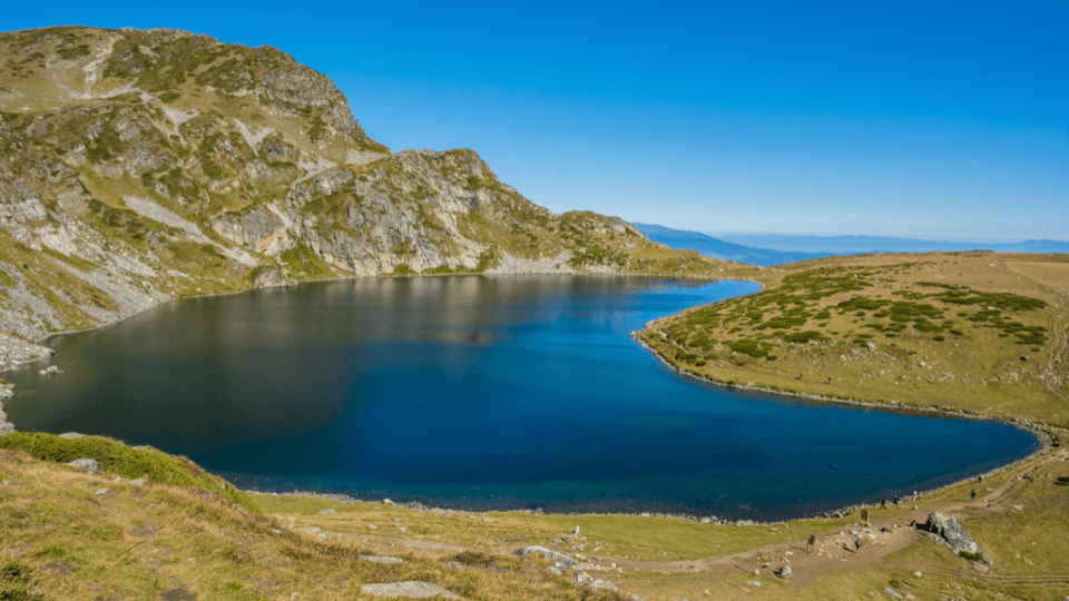 El pequeño lago&nbsp;azul