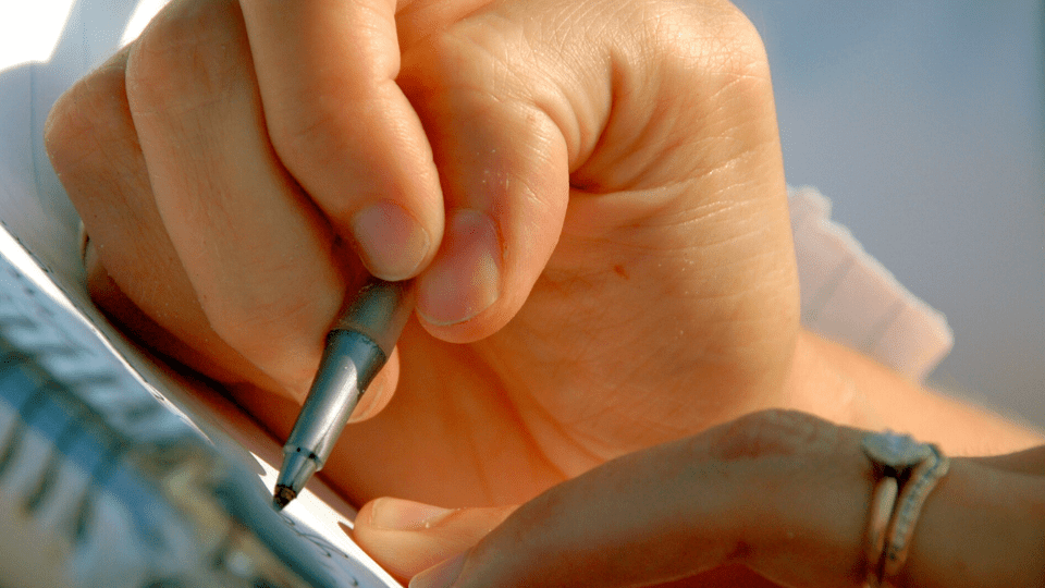 poema sobre escritura lentitud reposo palabras