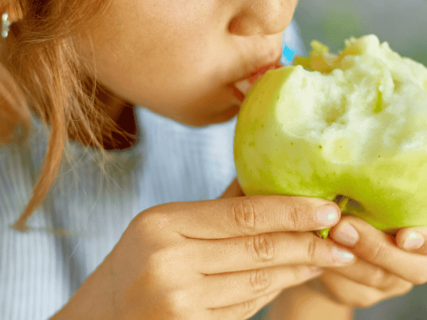 Manzanas de merienda