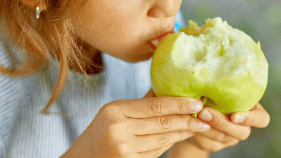 Manzanas de merienda