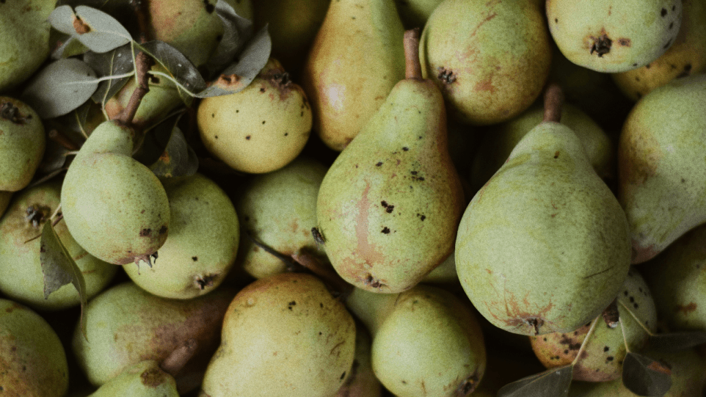 Peras caídas